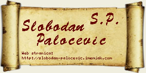 Slobodan Paločević vizit kartica